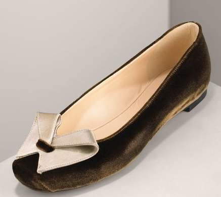 Emporio Armani Velvet Ballerina Slipper: Love It or Hate It?